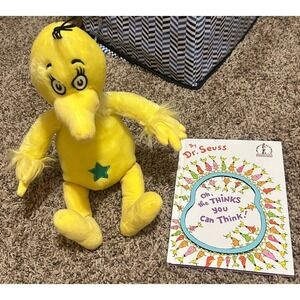 Dr Seuss Oh. The Thinks You Can Think Book & Plush Character (NEW)